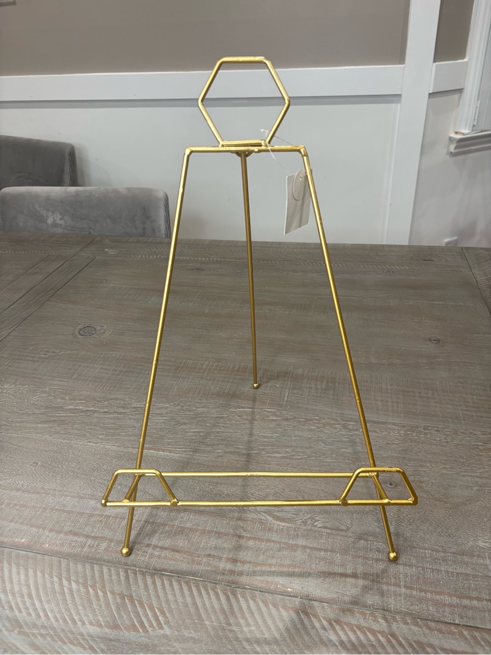 Gold Metal Display Easel